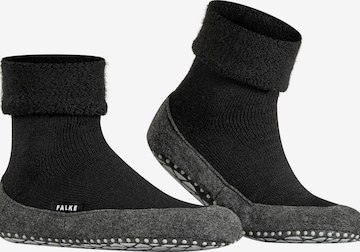 FALKE Slippers 'Cosyshoe' in Black: front