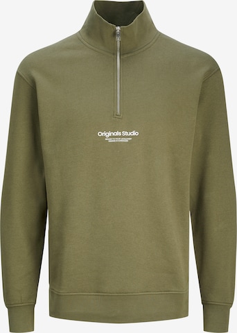 JACK & JONES Bluzka sportowa 'JORVesterbro' w kolorze zielony: przód