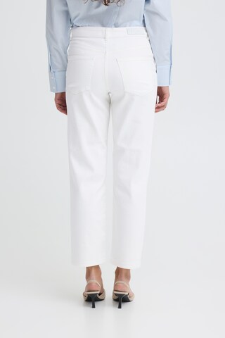 ICHI Regular Jeans 'ICHZiggy' in Weiß