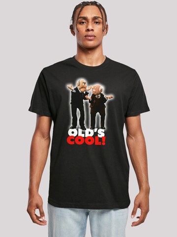 T-Shirt 'Disney Muppets Waldorf & Statler Old's Cool' F4NT4STIC en noir : devant