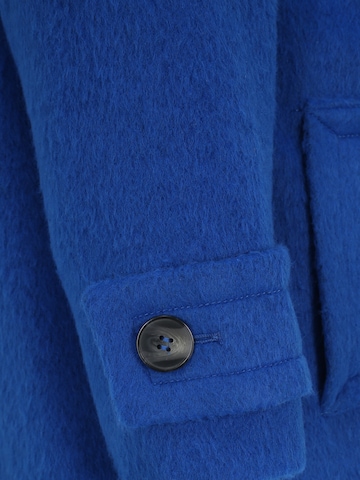 River Island Petite Přechodný kabát 'COCOON' – modrá