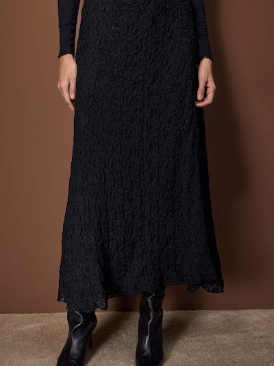 Sijonas iš Trendyol, spalva – juoda, Prekių apžvalga