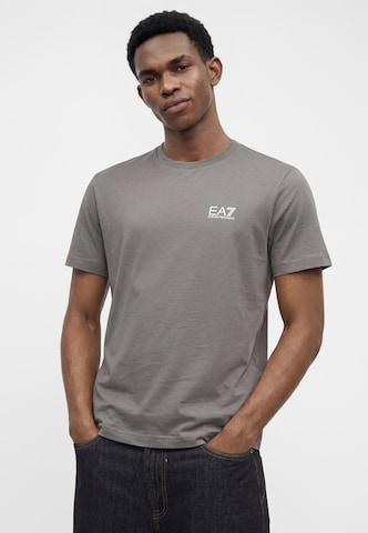 pilka EA7 Emporio Armani Marškinėliai