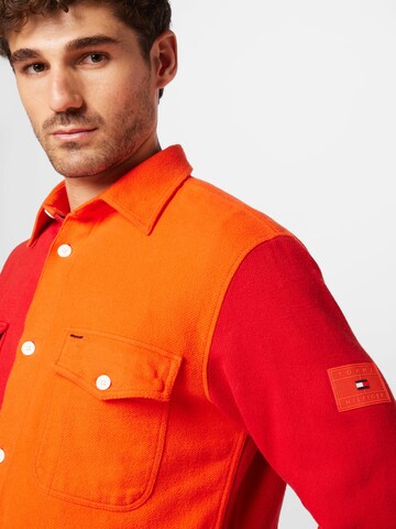 TOMMY HILFIGER Regular fit Overhemd in Rood