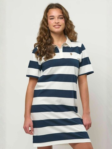 U.S. POLO ASSN. Kjole ' UWLeyra ' i blå: forside