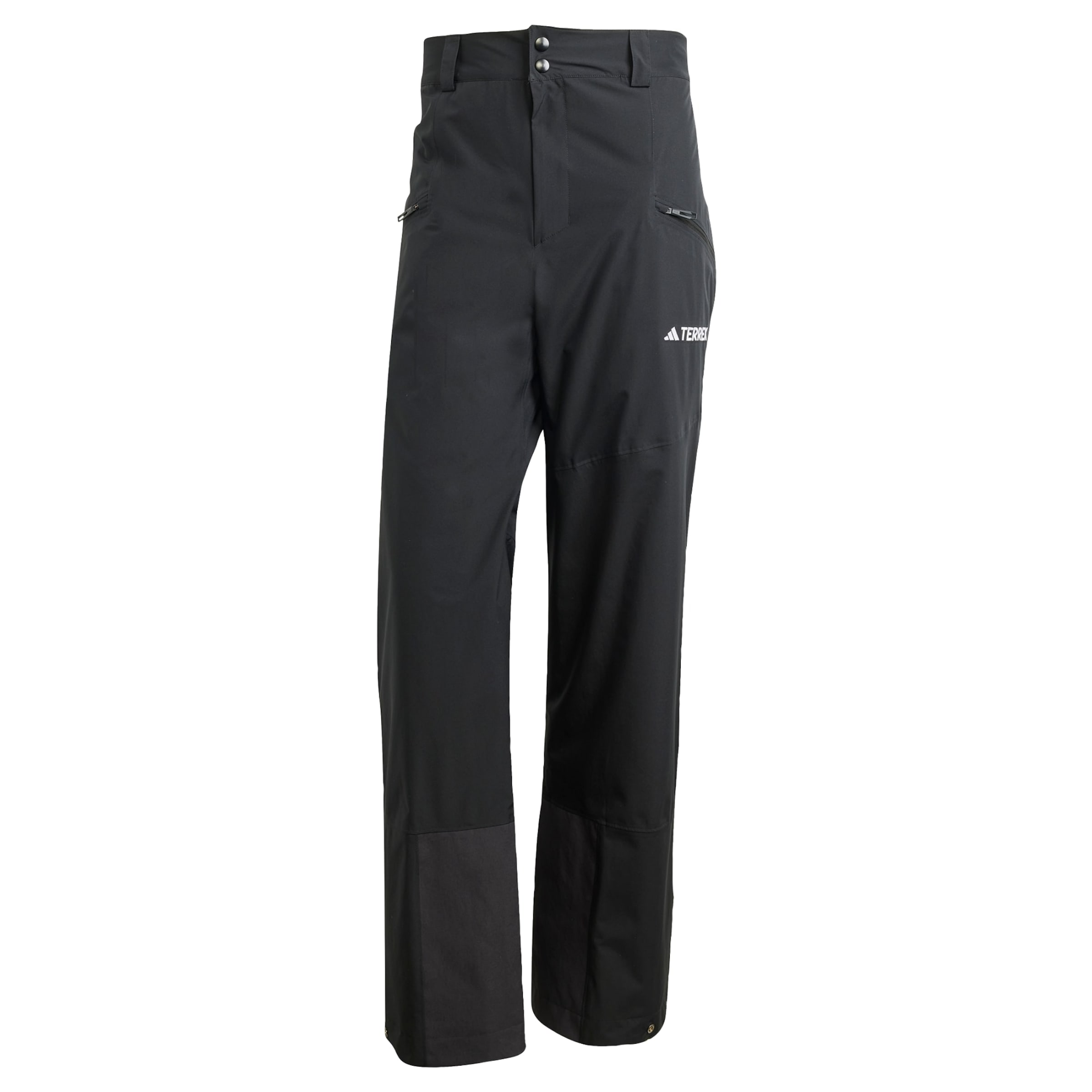 ADIDAS TERREX - regular Pantalón de montaña en negro: frente