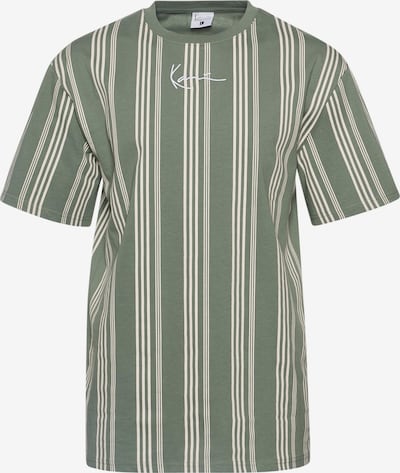 Tricou Karl Kani pe verde / alb, Vizualizare produs