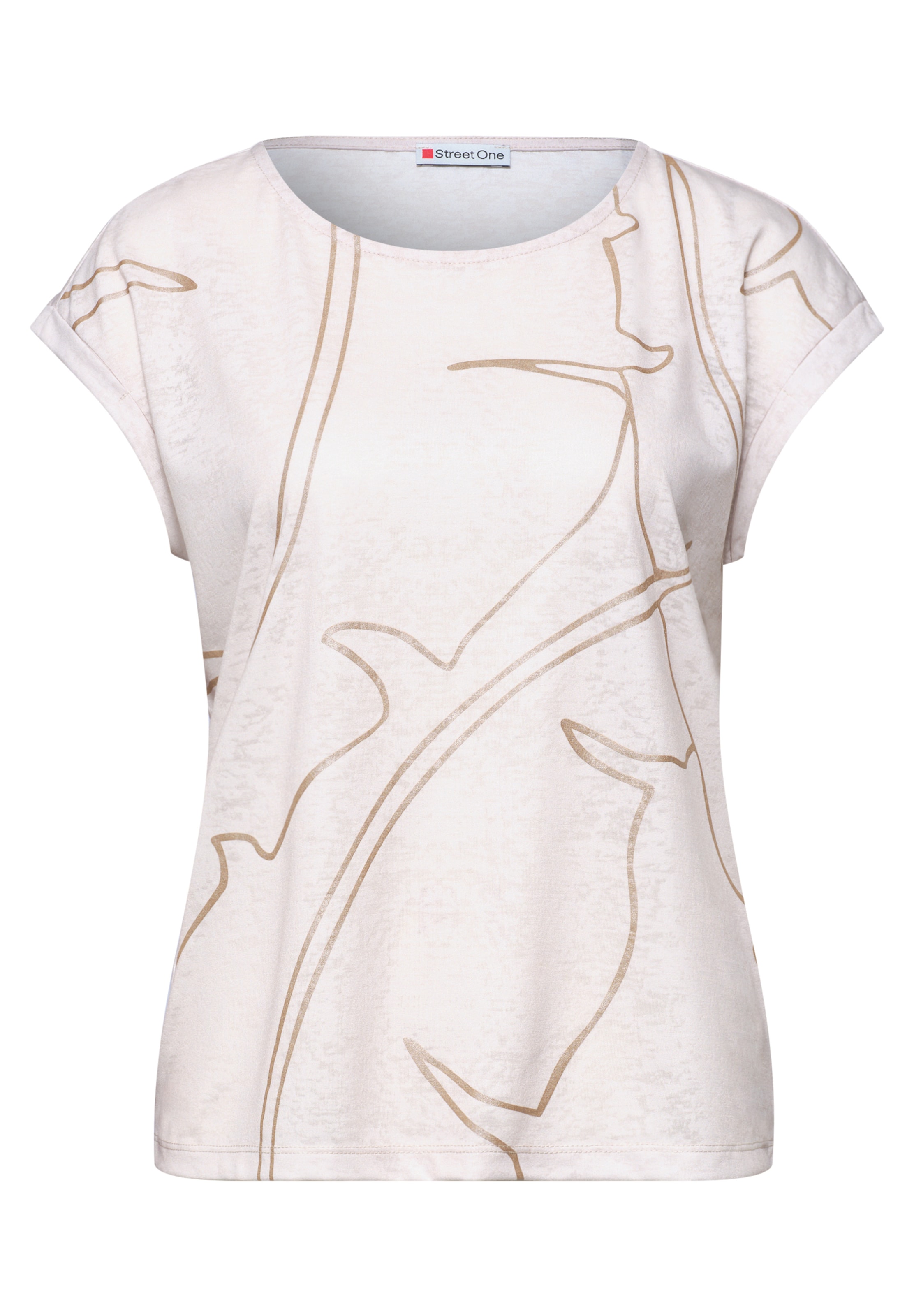 STREET ONE Shirt in White: front