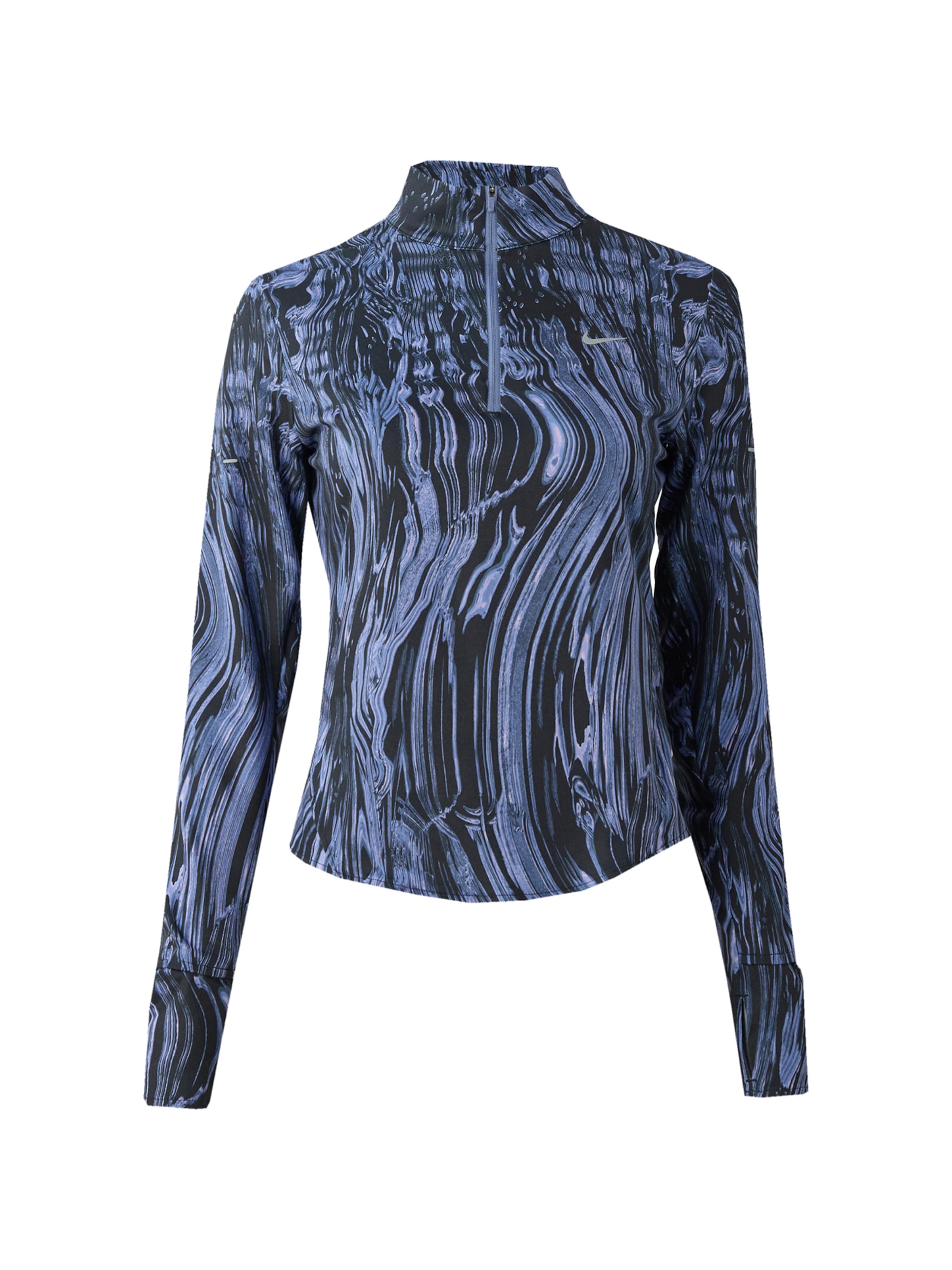 NIKE Sportsweatshirt i blå: forside