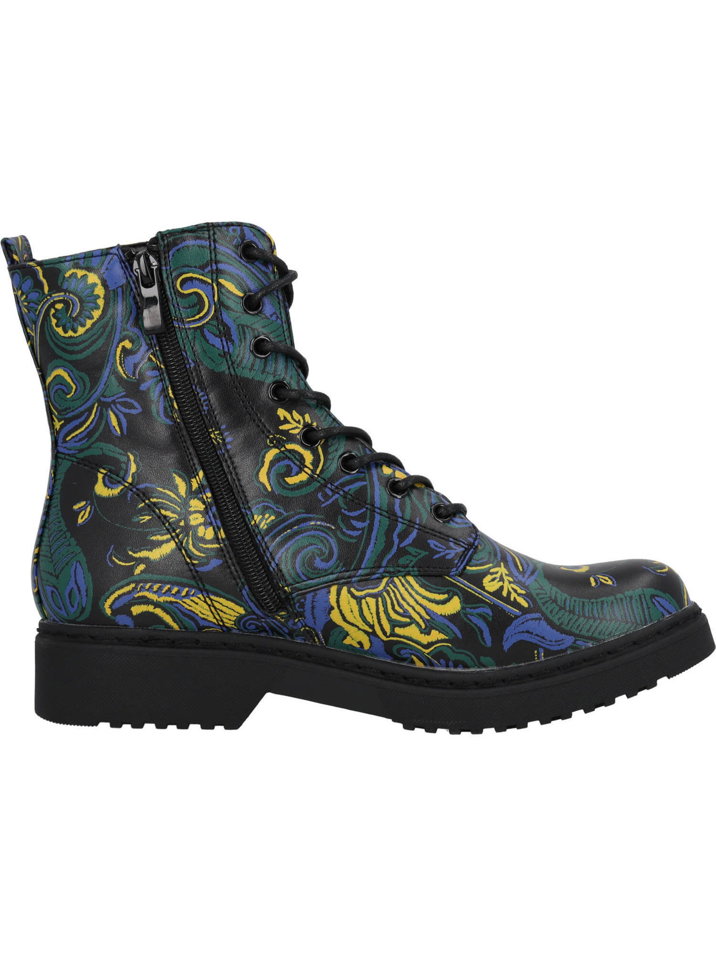 Palado by Sila Sahin Schnürstiefelette 'Djerba Fresco ' in Mischfarben