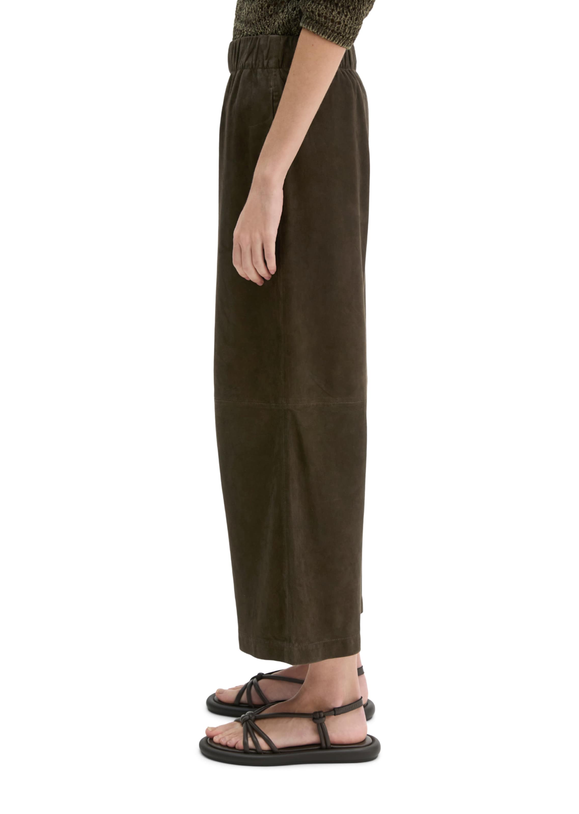 Marc O'Polo Loosefit Broek in Bruin