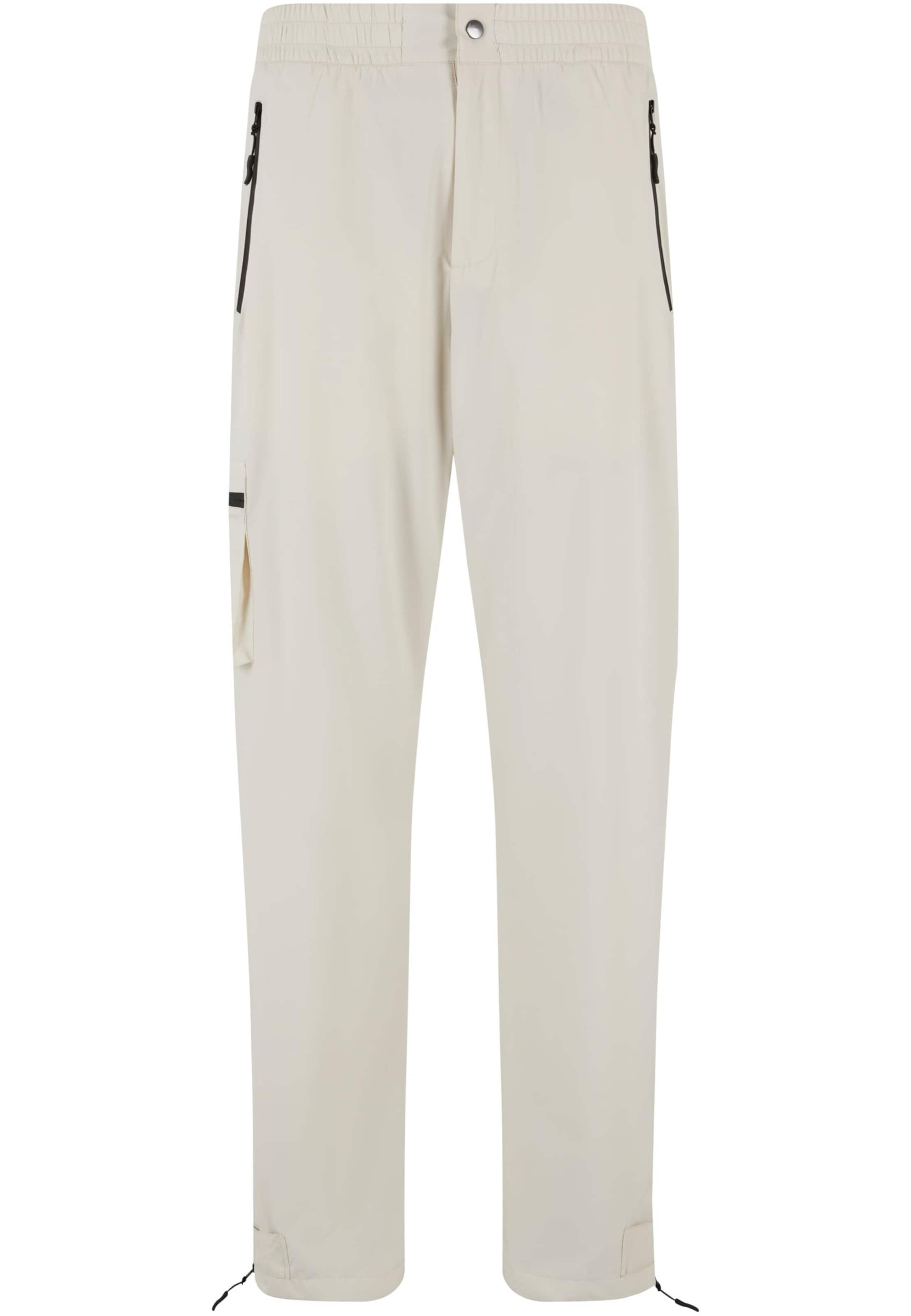 MJ Gonzales Regular Trousers in Beige: front