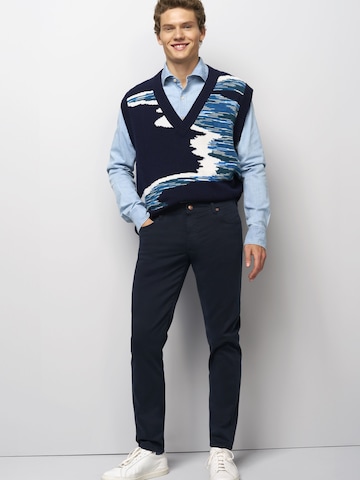 MEYER Regular Chino M5 Five Pocket in Blau