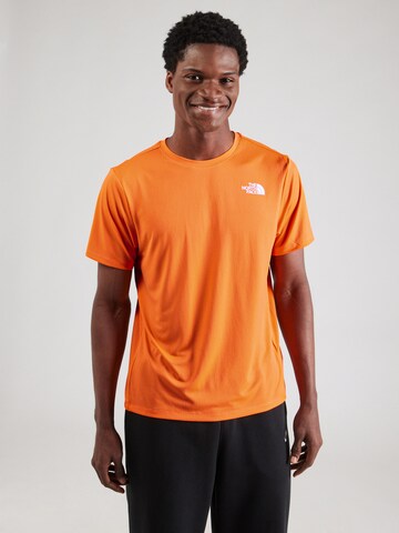 Maglia funzionale di THE NORTH FACE in arancione: frontale