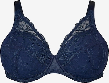 Minimizer Sutien de la Devoted by Zizzi pe albastru: față