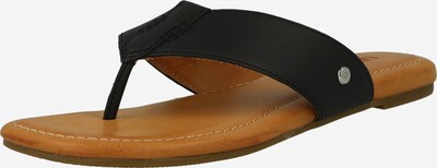 Flip-flops 'Carey' UGG pe negru, Vizualizare produs