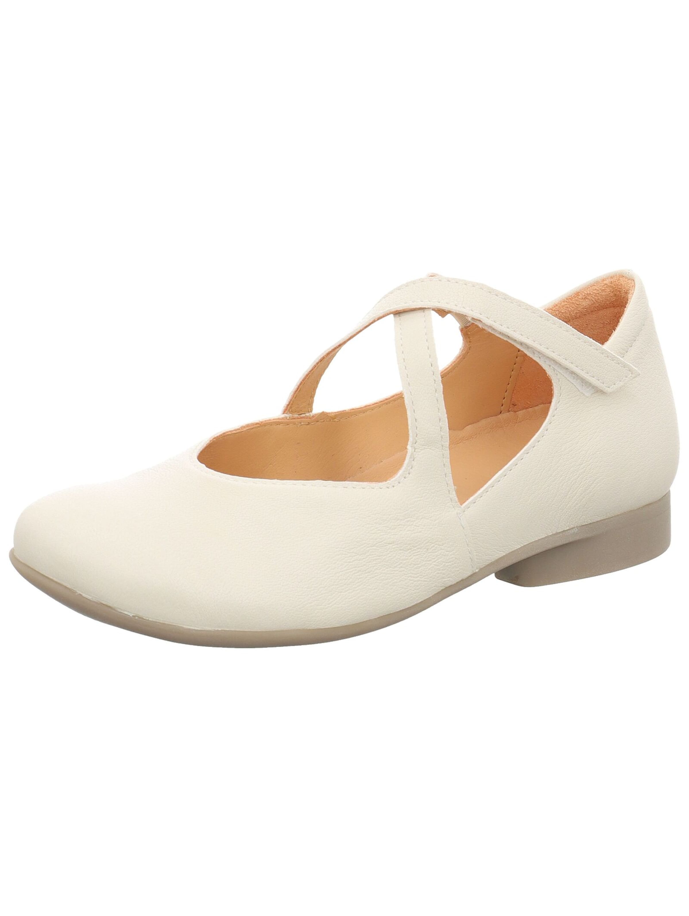Ballerina con cinturino di THINK! in beige: frontale