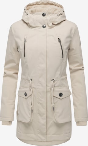 RagwearZimska jakna 'Ellsa' - bež boja: prednji dio