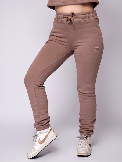 Fortex Fitness Sporthose 'Essential Comfy Jogger'‌‌‌‌‌‌‌ in XS in hellbraun, Produktansicht