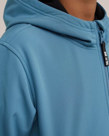 WE Fashion Zip-Up Hoodie in Blue