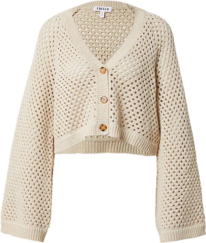 EDITED Strickjacke 'Vivienne' in Beige ER7179 EDITED Strickjacke 'Vivienne' in Beige ER7179