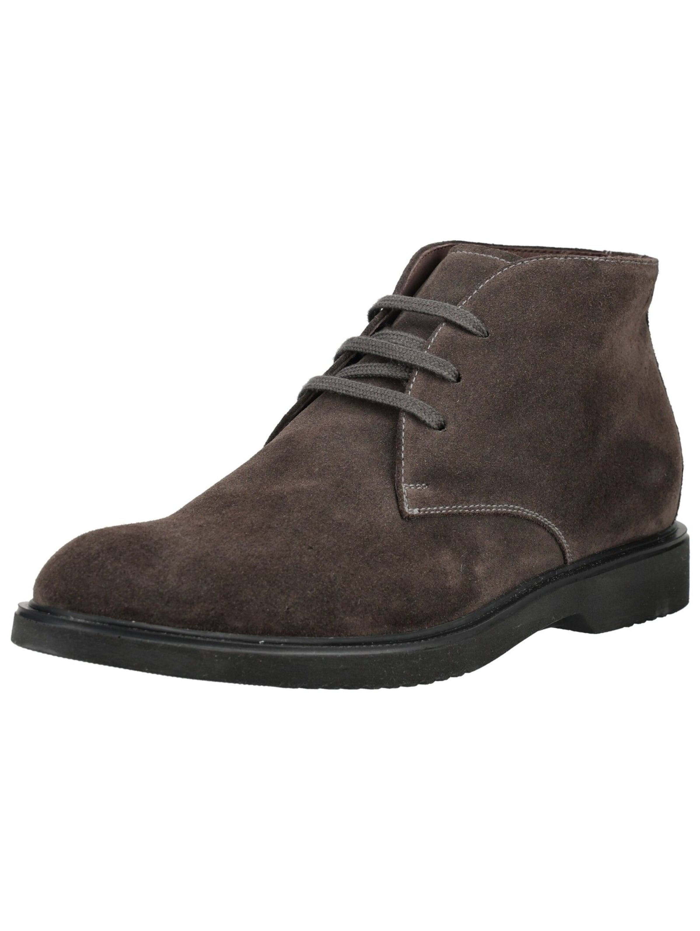 Bottes à lacets Nero Giardini en marron : devant