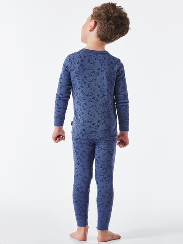 Pyjama 'Wild Animals' SCHIESSER en bleu