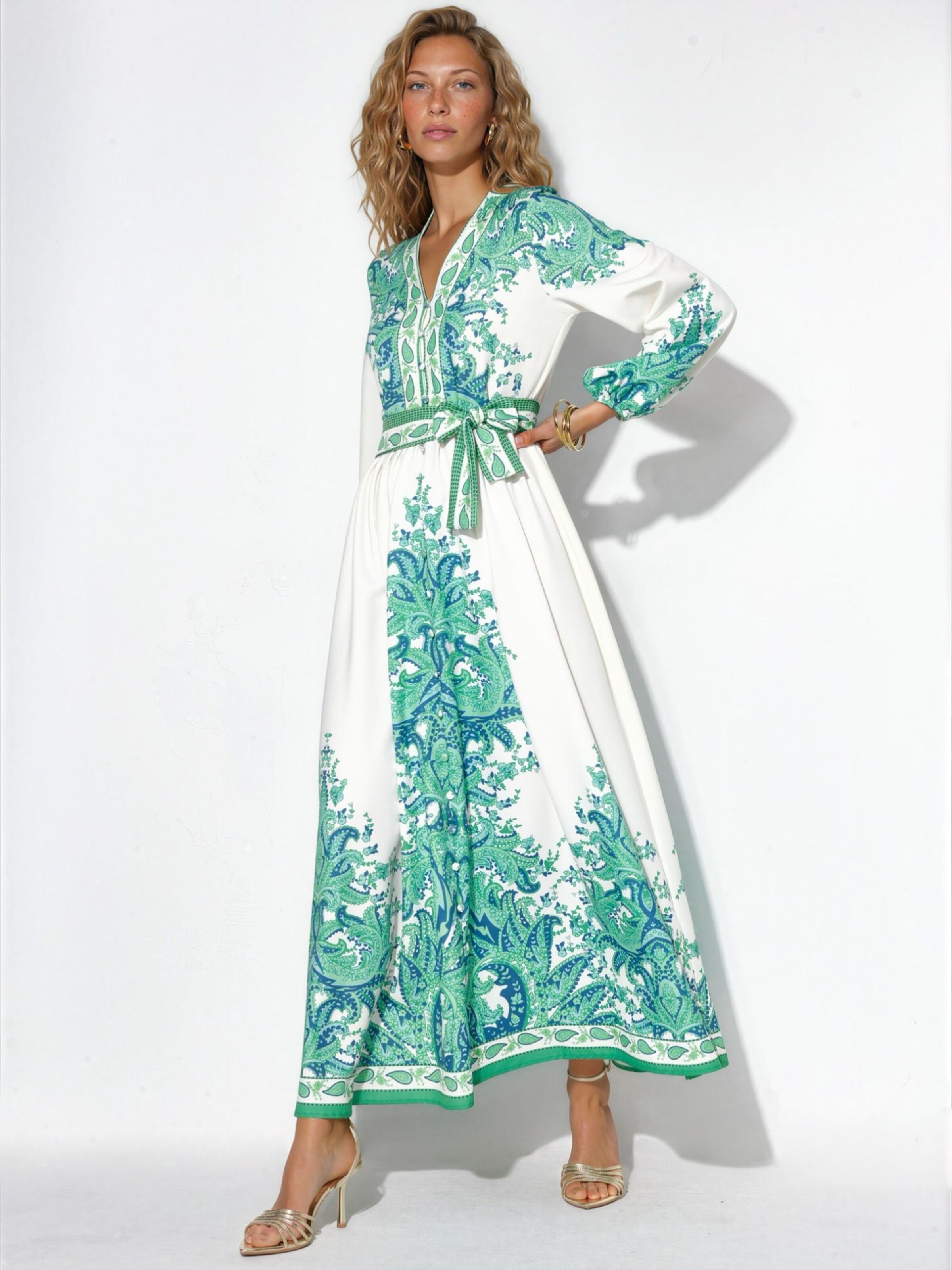 MSN Collection Dress in White