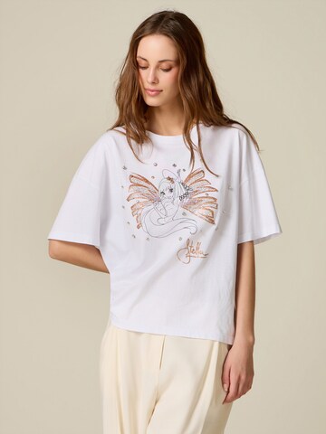 oltre - Camiseta en blanco