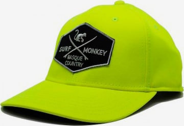Surf Monkey Sportcap in Gelb: Vorderseite