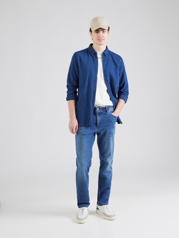 WRANGLER Regularny krój Koszula 'OXFORD SHIRT' w kolorze czarny