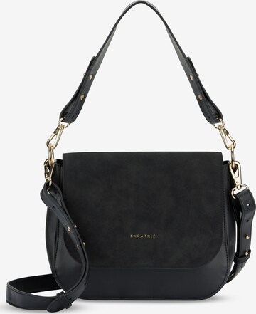 Expatrié Shoulder bag 'Louise Large' in Black: front