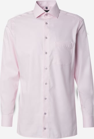 Regular fit Camicia business di OLYMP in rosa: frontale