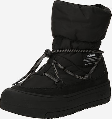 ECOALF Snowboots 'BERINGALF' in Zwart: voorkant