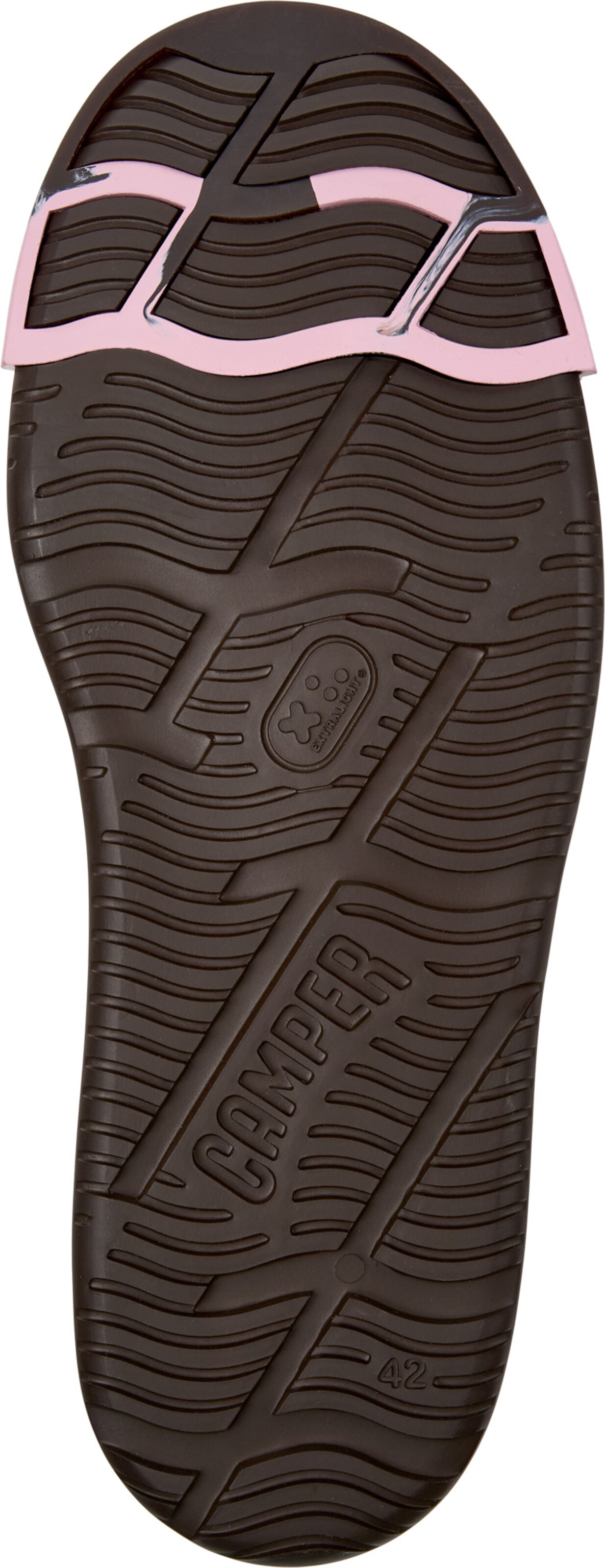 CAMPER Veterschoen 'Junction Runner' in Bruin