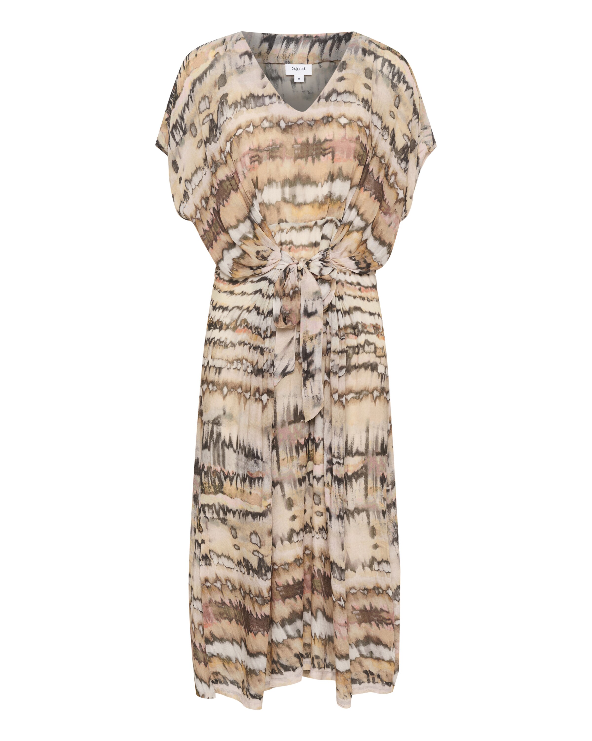 SAINT TROPEZ Šaty 'Eya' - Béžová: predná strana