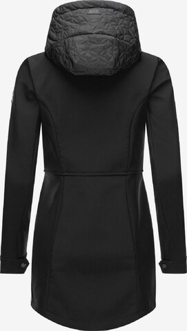 Ragwear Toiminnallinen pitkä takki 'Ybela' värissä musta