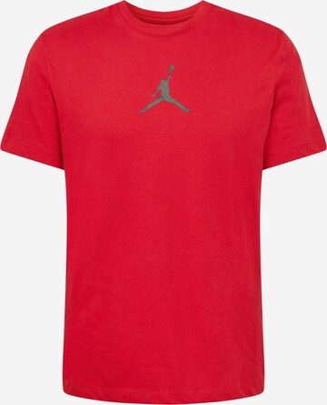 Tricou 'Jumpman' de la Jordan pe roșu: față