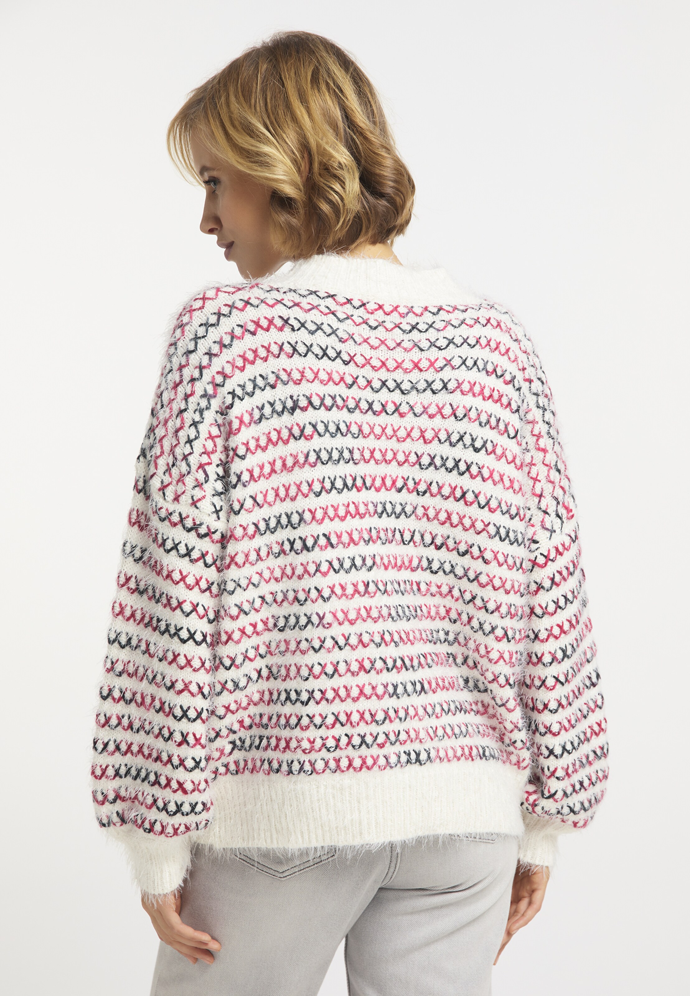 Frauen Pullover & Strick usha BLUE LABEL Pullover in Mischfarben - ZU82411 Frauen Pullover & Strick usha BLUE LABEL Pullover in Mischfarben - ZU82411