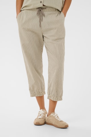 Kaffe Loosefit Bukser 'KANaya' i beige: forside