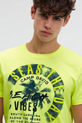 CAMP DAVID Shirt in Yellow
