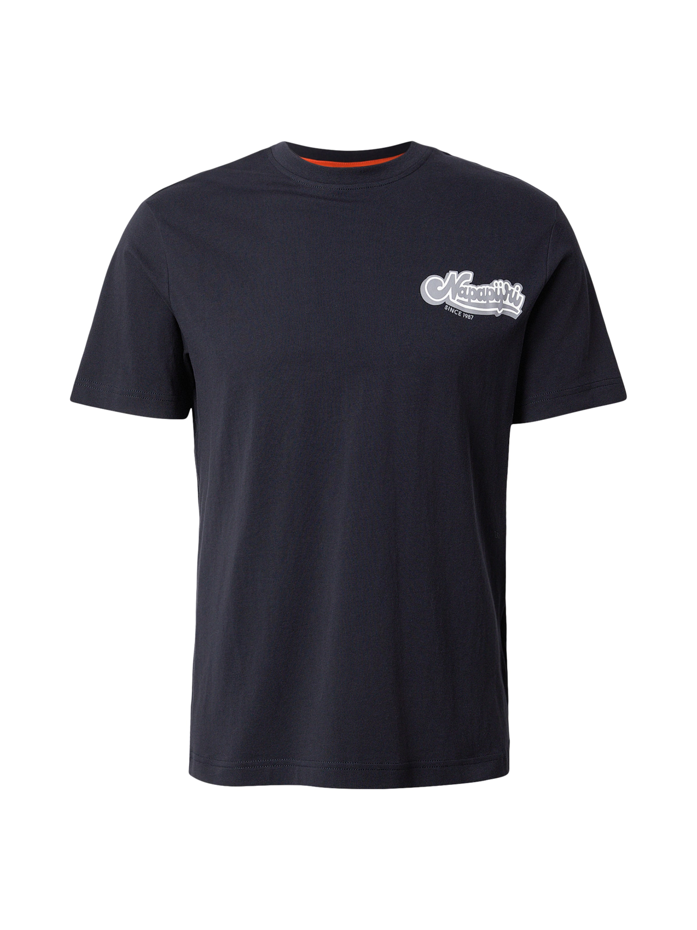 NAPAPIJRI Μπλουζάκι 'S-ZINC' σε μαύρο: μπροστά