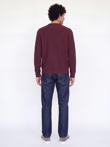 JJ Rebel Sweater 'JREBLOGAN' in Red