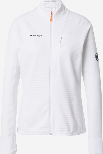 MAMMUT Veste en polaire fonctionnelle 'Aconcagua' en noir / blanc, Vue avec produit