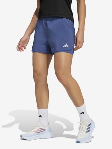 ADIDAS PERFORMANCEregular Sportske hlače 'Ess' - plava boja: prednji dio