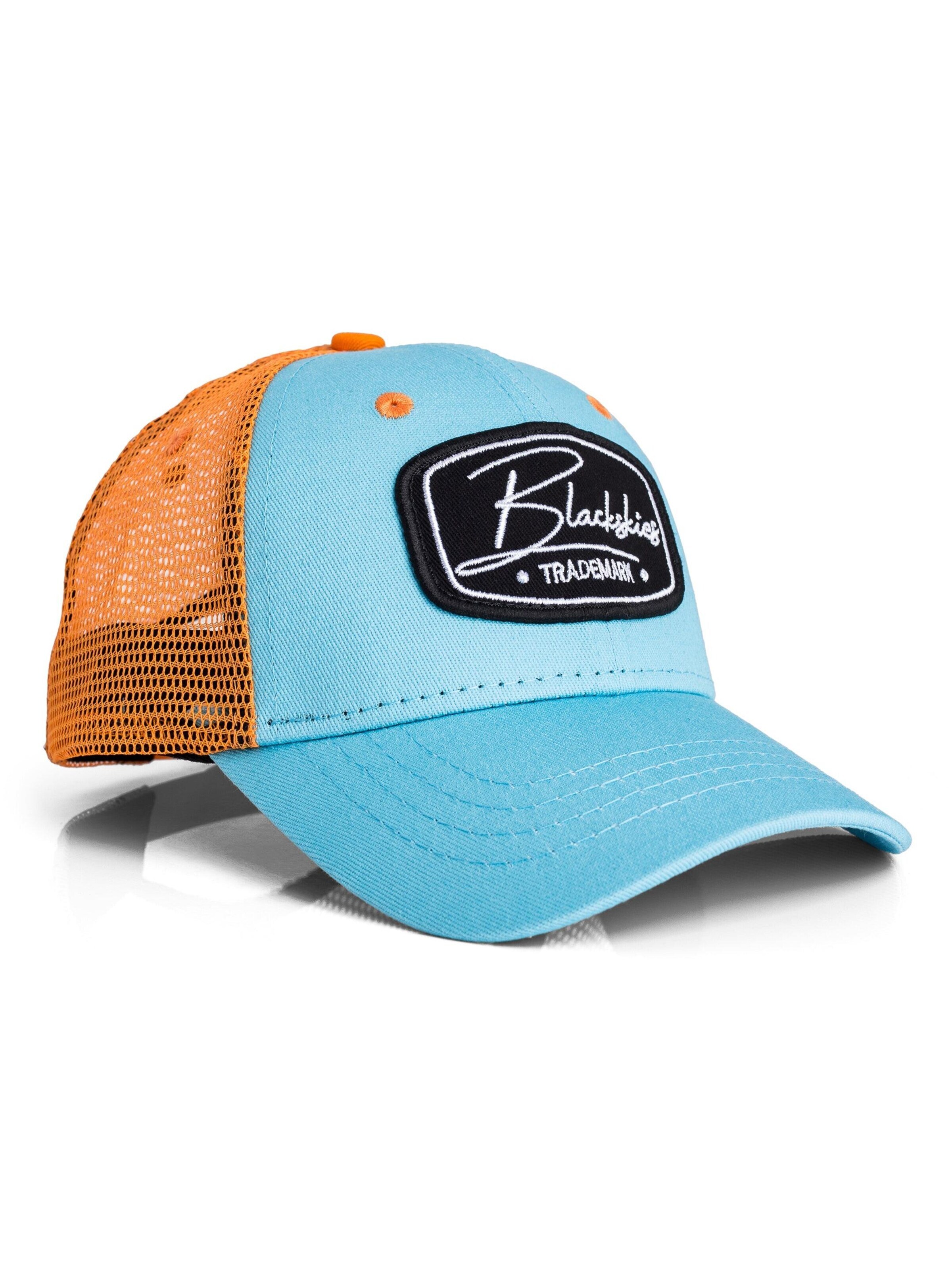Blackskies Cap 'Race Baseball Cap Kids Light Blue-Orange' in Blue