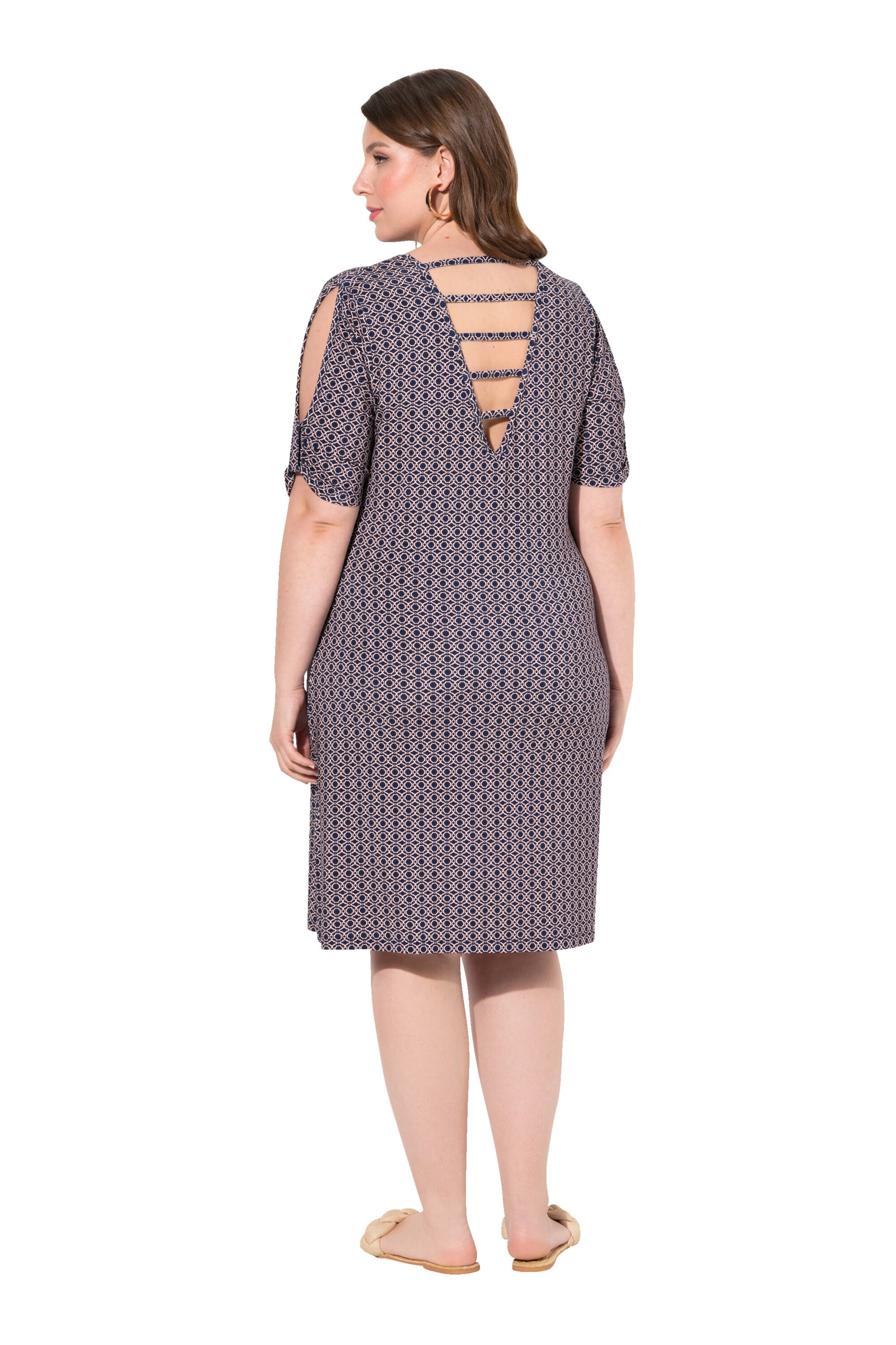 Ulla Popken Jurk in Lila