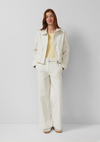 s.Oliver Wide leg Trousers in Beige