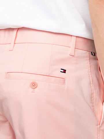 TOMMY HILFIGER Regular Chino Pants 'Brooklyn 1985' in Pink