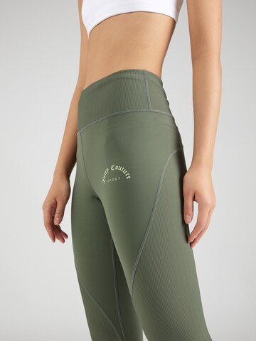 Juicy Couture Sport Skinny Spodnie sportowe 'LORRAINE' w kolorze zielony